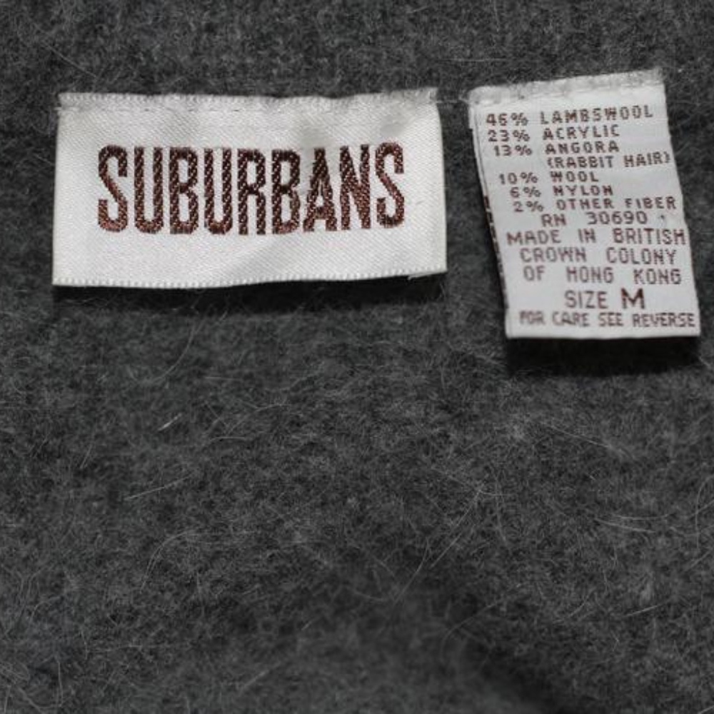 Multi-Color Patterned Lambswool Sweater Suburban - image 7